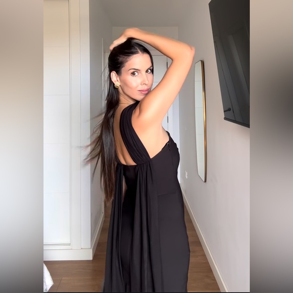 ZARA TRANSPARENT COMBINATION DRESS - Picture 8 of 16